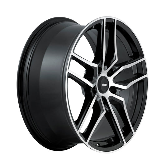 5X108 / 16x7.5 | et 45mm / GLOSS BLACK / MACHINE FACE