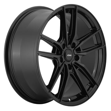 KONIG MYTH | SET OF 4| 17x8 5x100 ET43 GLOSS BLACK