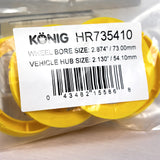 HUB RING SET (4pcs) - 73.1mm O.D. / 54.1mm