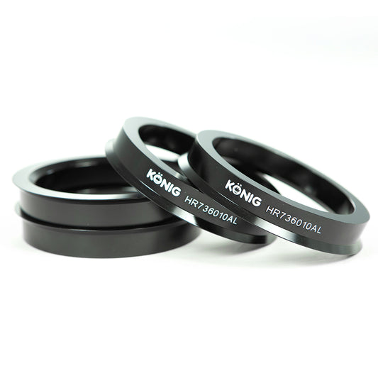 HUB RING - ALUMINUM SET (4pcs) - 73.1mm O.D. / 60.1mm