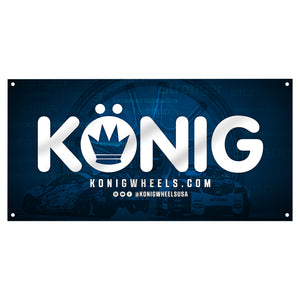 Konig Vinyl Shop 2'x4" Banner